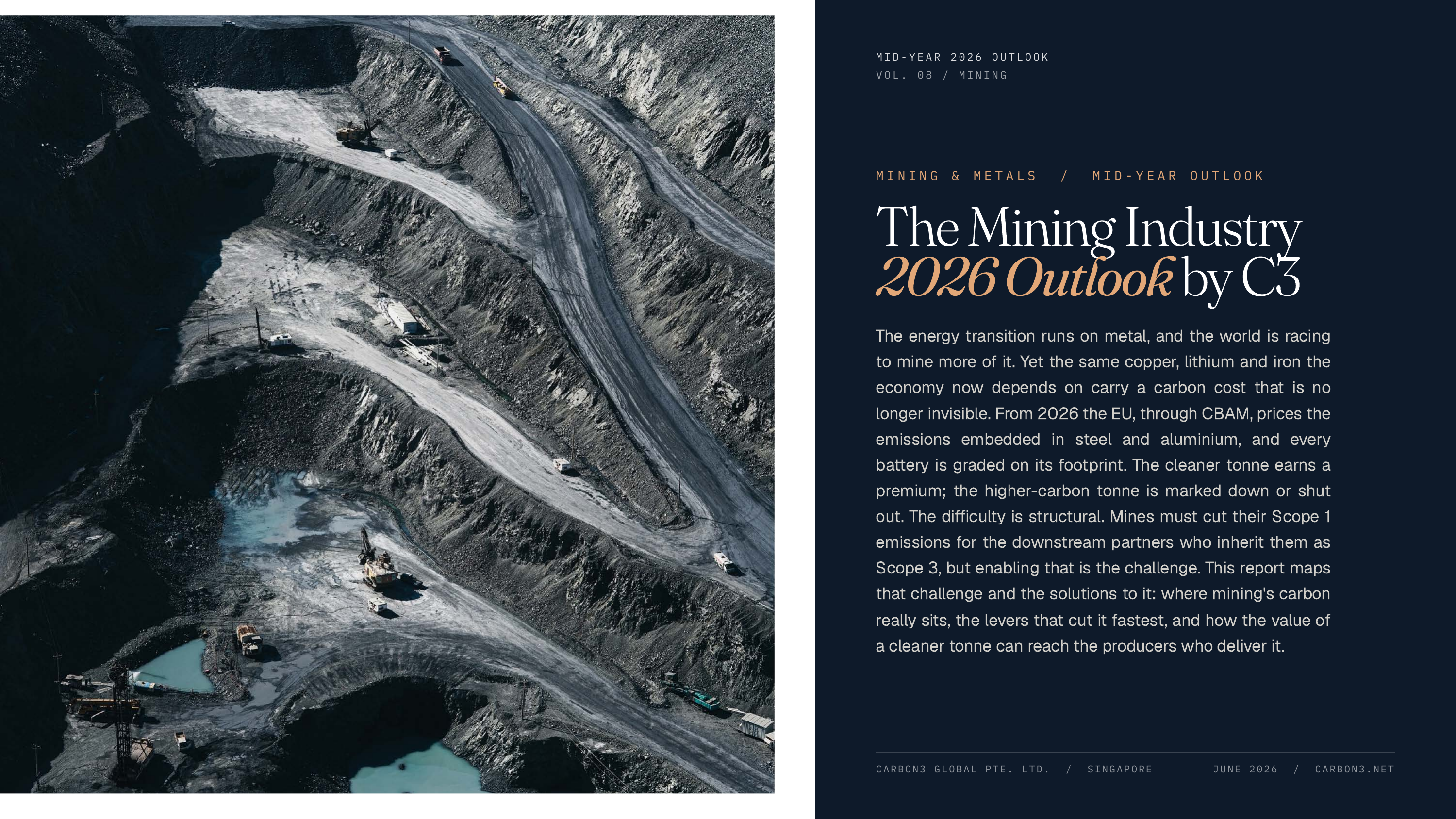 Decarbonizing Mining with C3 — 2026 Outlook